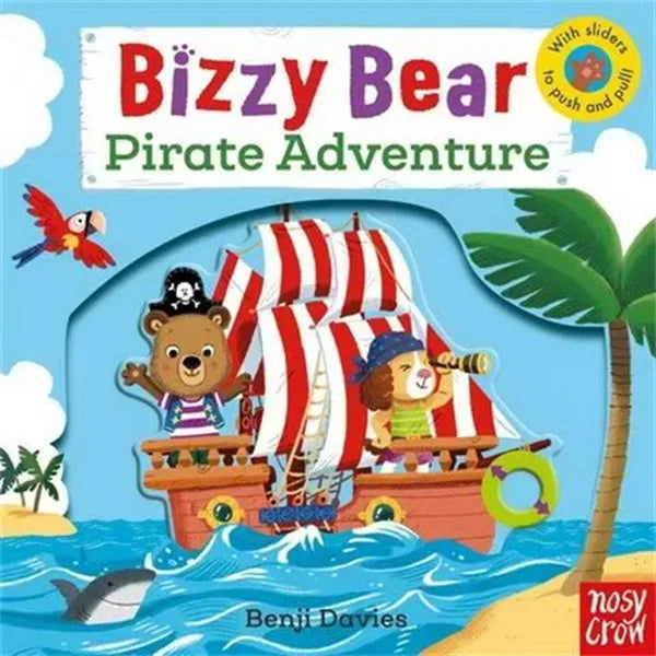 Bizzy Bear Interactive Push-Pull Board Book Collection