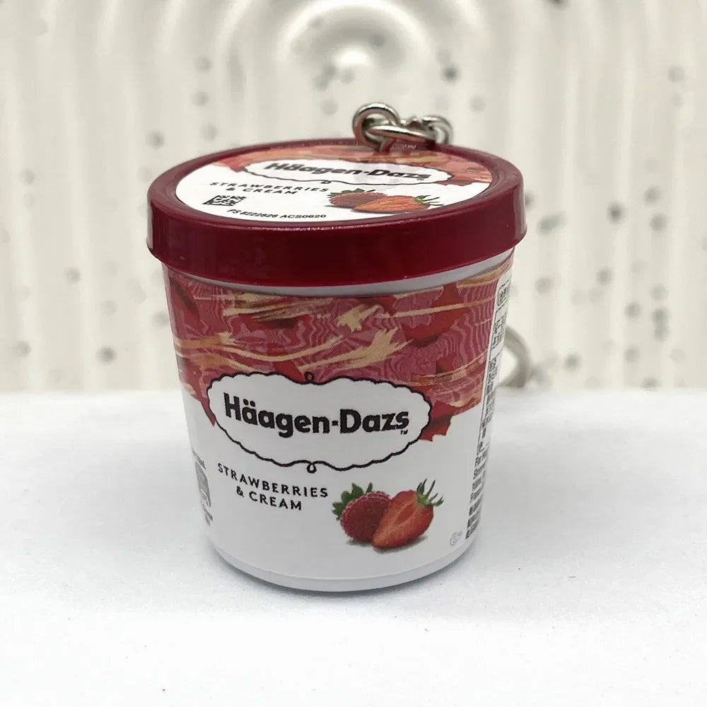 Haagen-Daazs Ice-Cream Delight Keychain