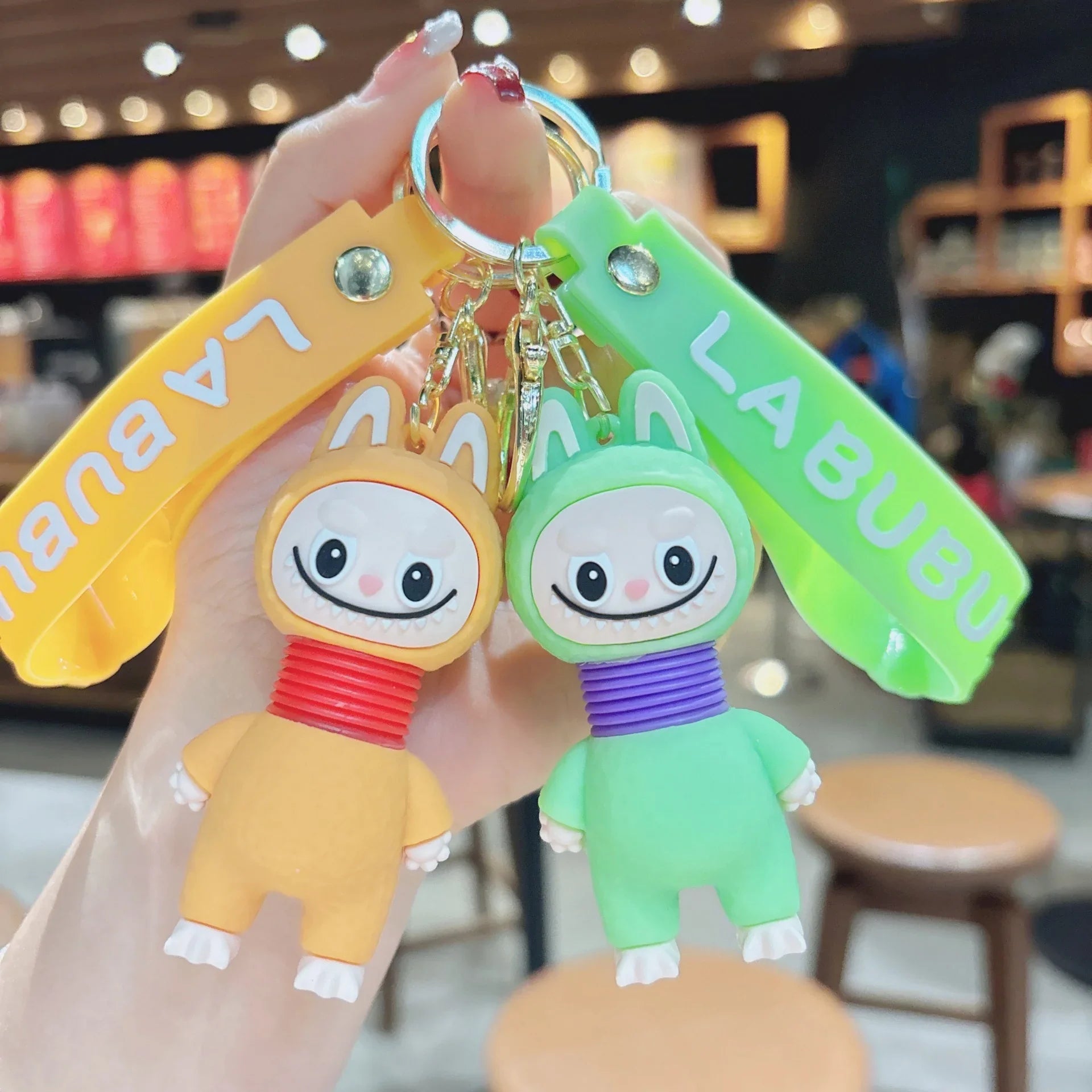 Labuboo Wiggle Neck Stretch Keychain
