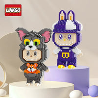 LinkGo Labubu Micro Building Blocks