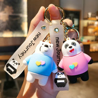 We Bare Bears New Journey Keychain