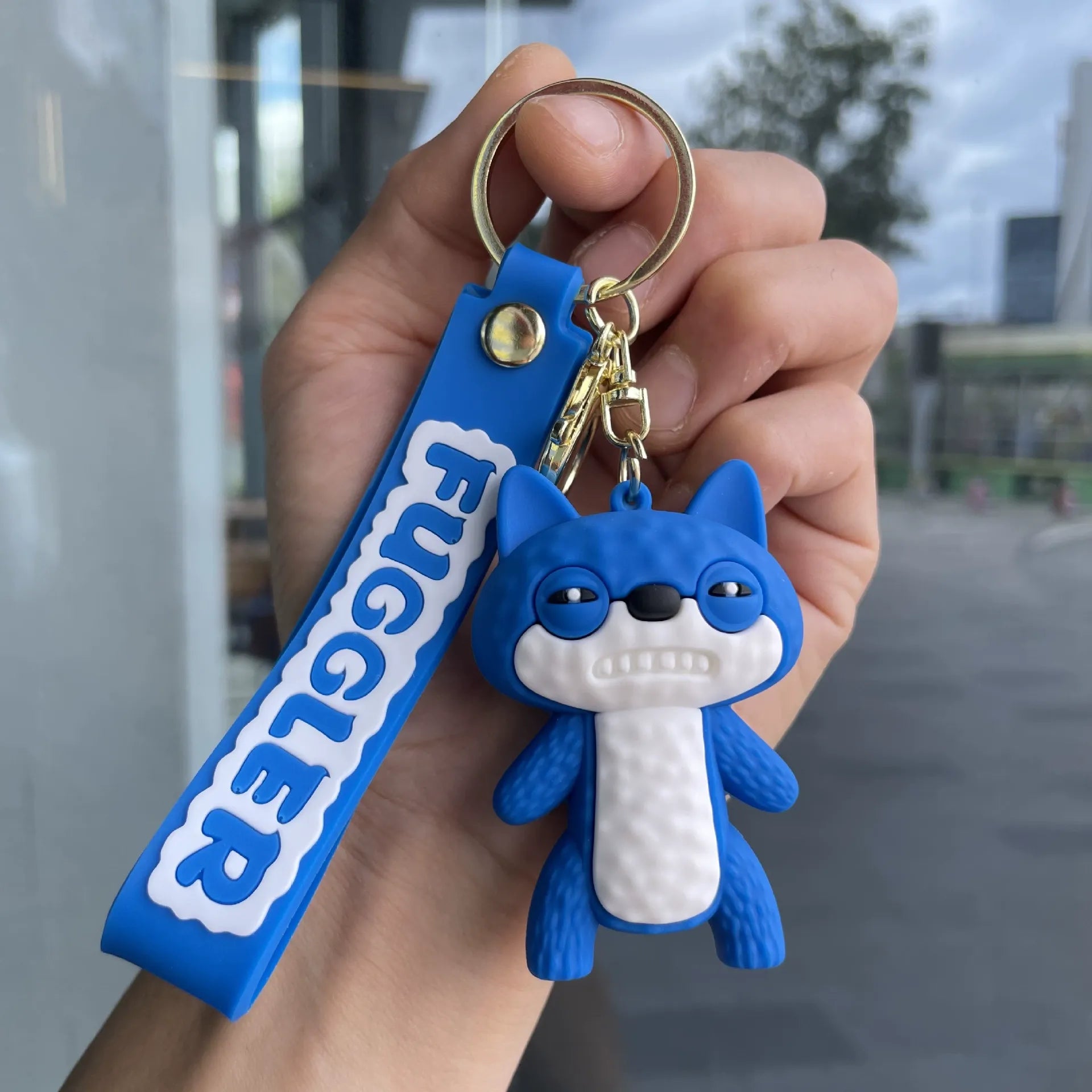 Fuggler Ugly-Hero Keychain Squad
