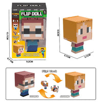 Minecraft Block World 2-in-1 Flip Doll