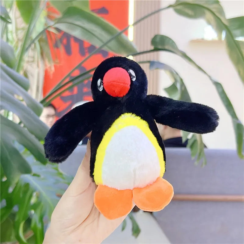 Pingu Waddling Sound Plush Keychain