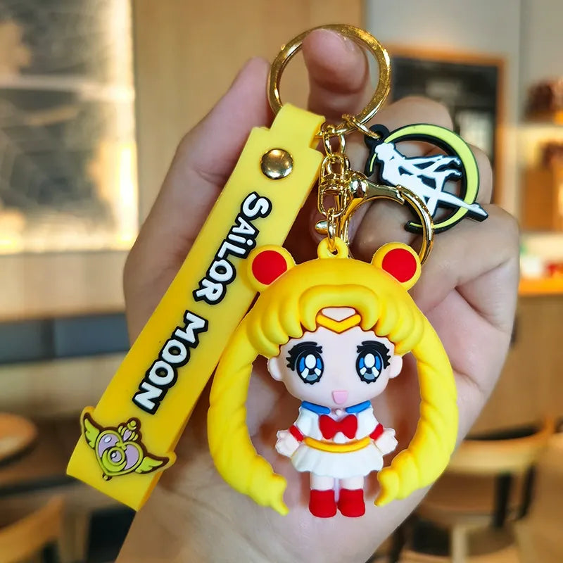 Sailor Moon Scouts 3D Keychain