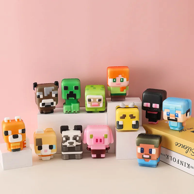 Minecraft Mosaic Style Squishy Toy