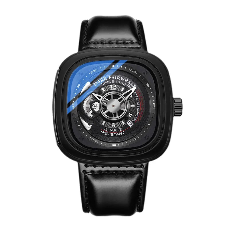 Mark Fairwhale 5052 Square Chrono Watch