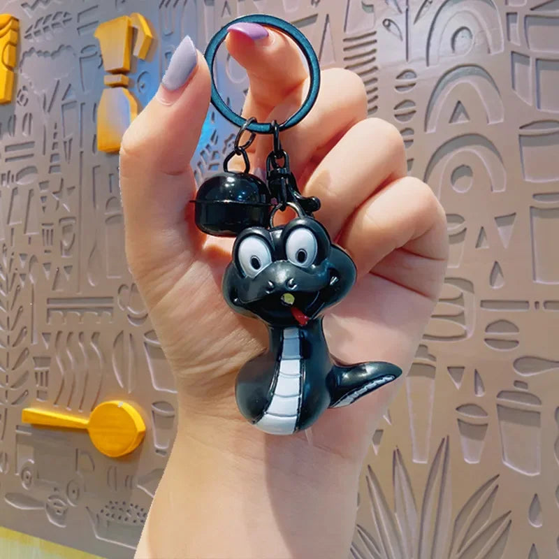 Shadow Slither LED Snake Keychain