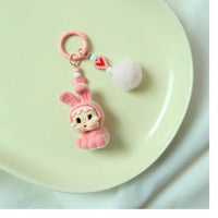 Cry Baby Velvet Tears Flocked Keychain