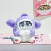 Mofusand Cat Animal Costumes Keychain
