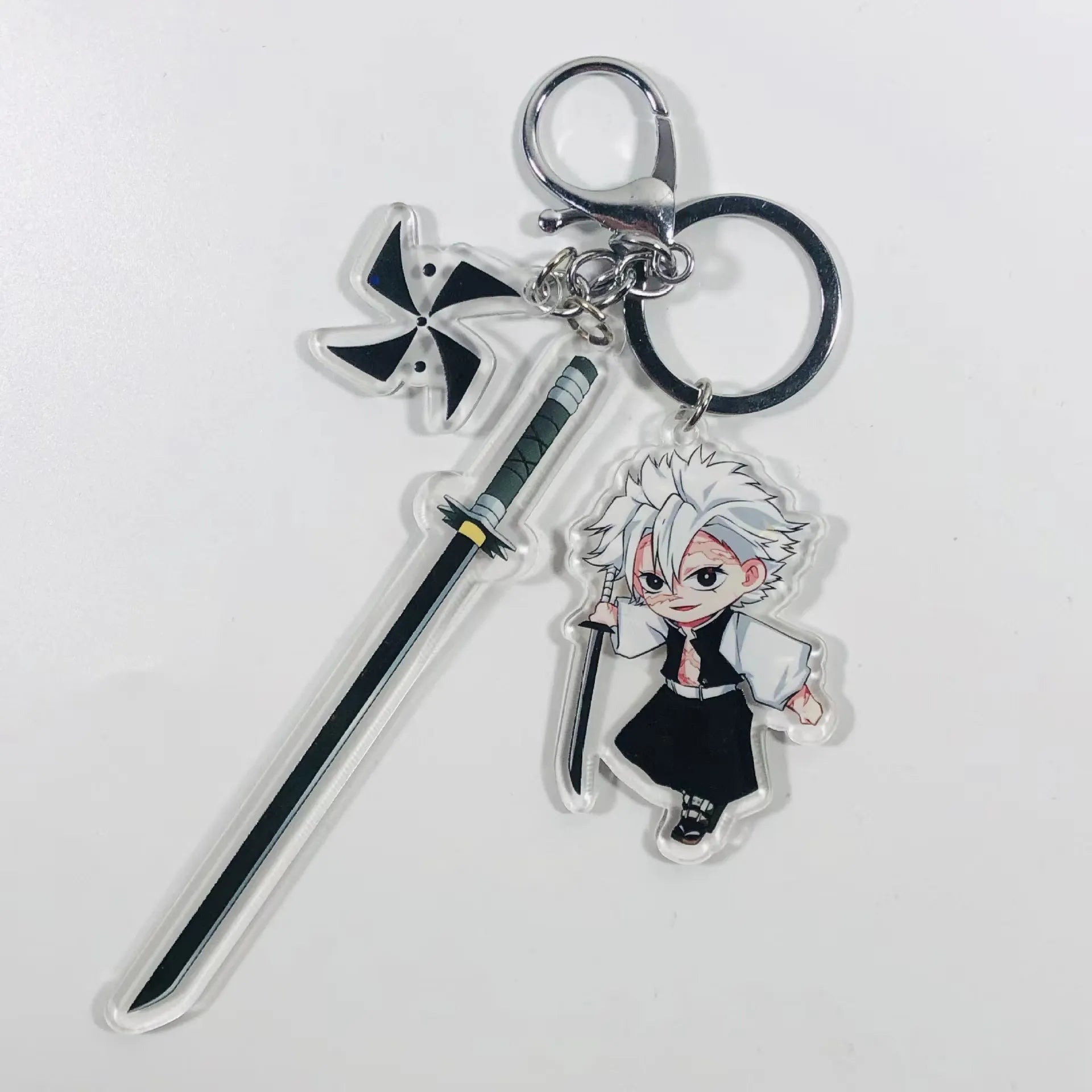 Demon Slayer Nichirin Blade Acrylic Keychain
