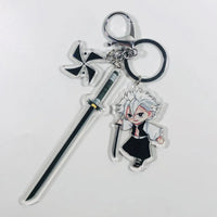 Demon Slayer Nichirin Blade Acrylic Keychain