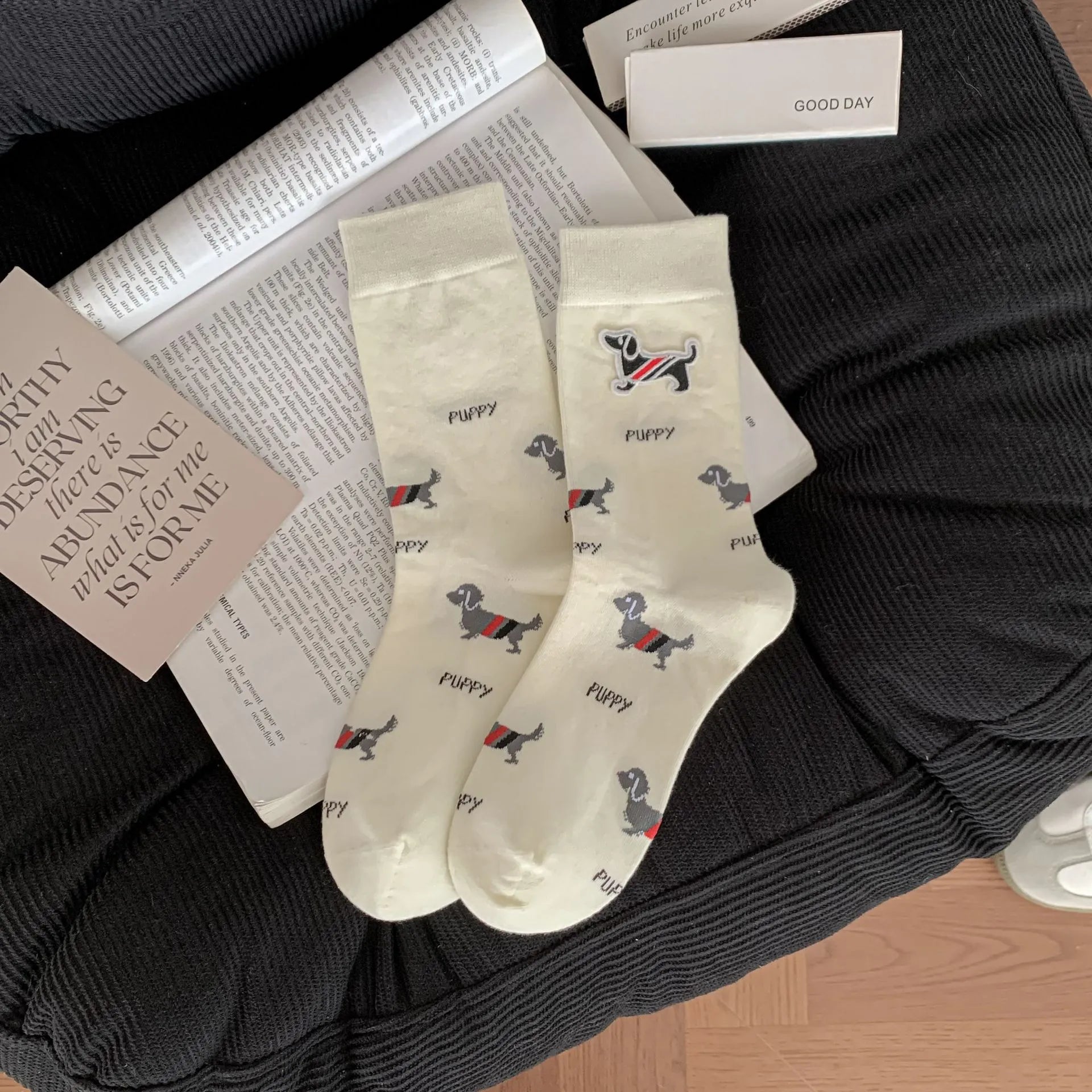T-Brownie Preppy Pup Socks (Set of 4)