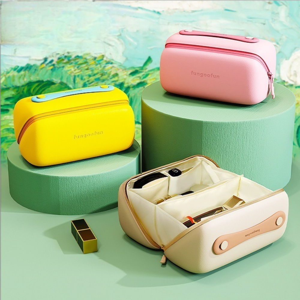 Fungoofun Pastel Capsule Cosmetic Case
