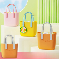 Fungoofun Pastel Splash EVA Commuter Tote