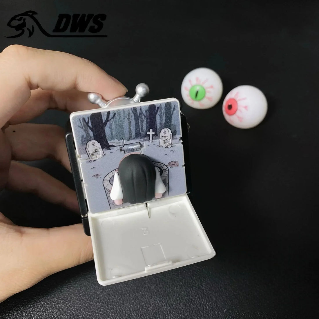 Ring Static TV 3D Folding Keychain