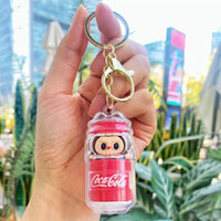 Labubu Cola Squad Blind Box Keychain