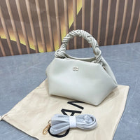 Ganni Woven Hexagonal Shoulder Bag