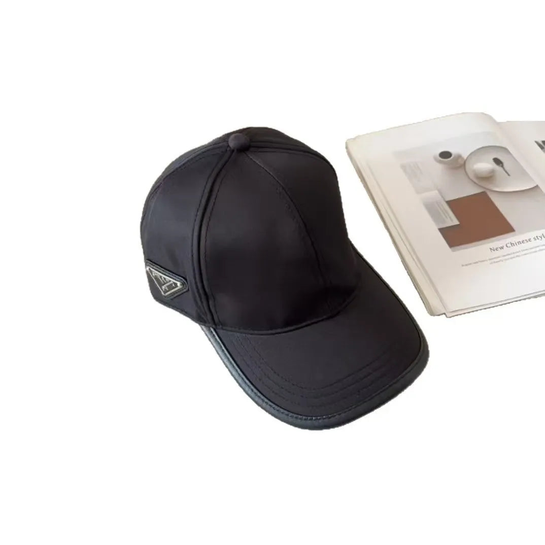 PRemium Leather-Trimmed Baseball Cap