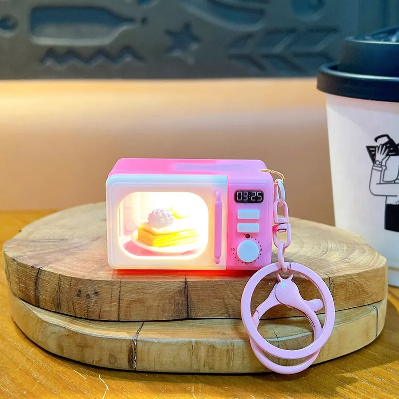 Microwave Heat Treat LED Keychain
