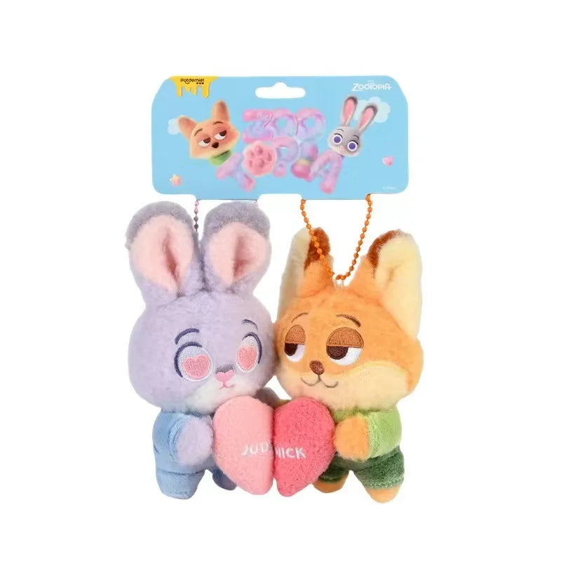 Zootopia Perfect Pair Plush Keychain - Bear Hugs