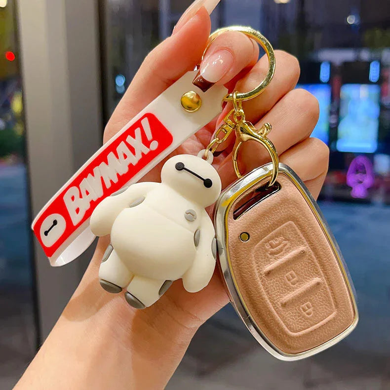 Baymax Robo Companion 3D Keychain