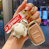 Baymax Robo Companion 3D Keychain