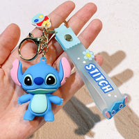 Cosmic Alien Signature Stance Keychain