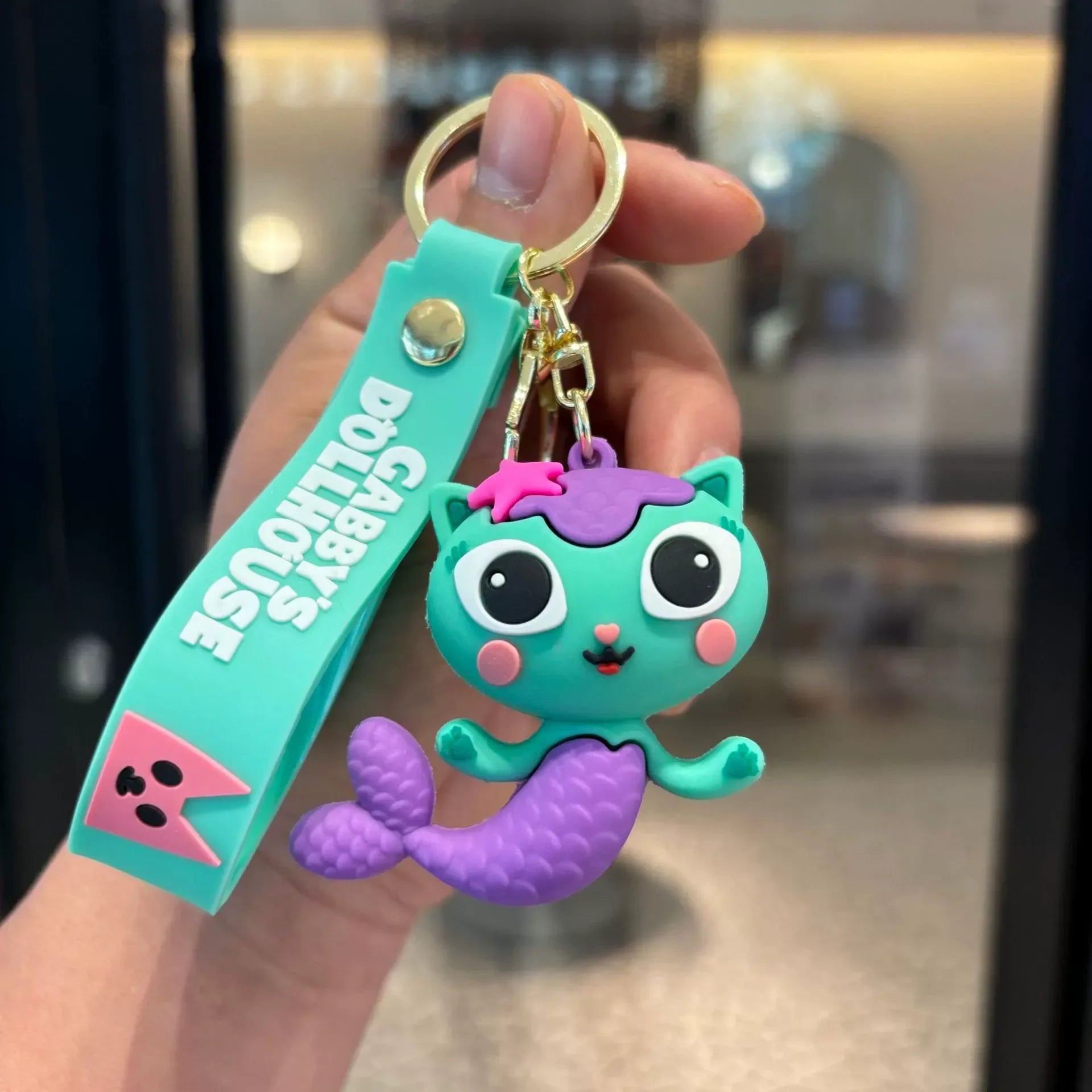 Gaby's Dollhouse Crew Keychain