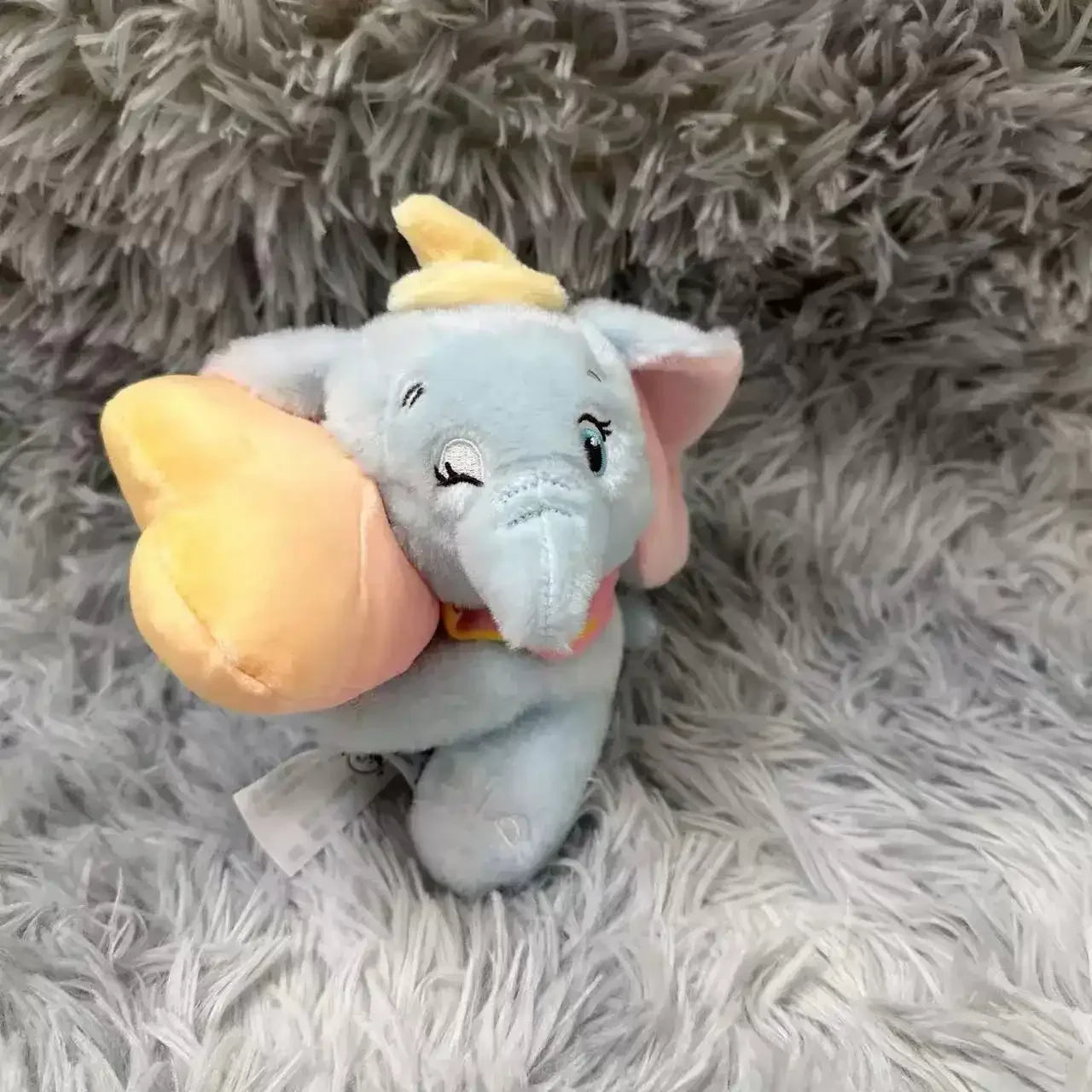 DZNY Hugging Heart Plush Keychain