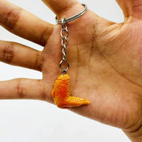 Fry-Day Feast Fast Food Keychain