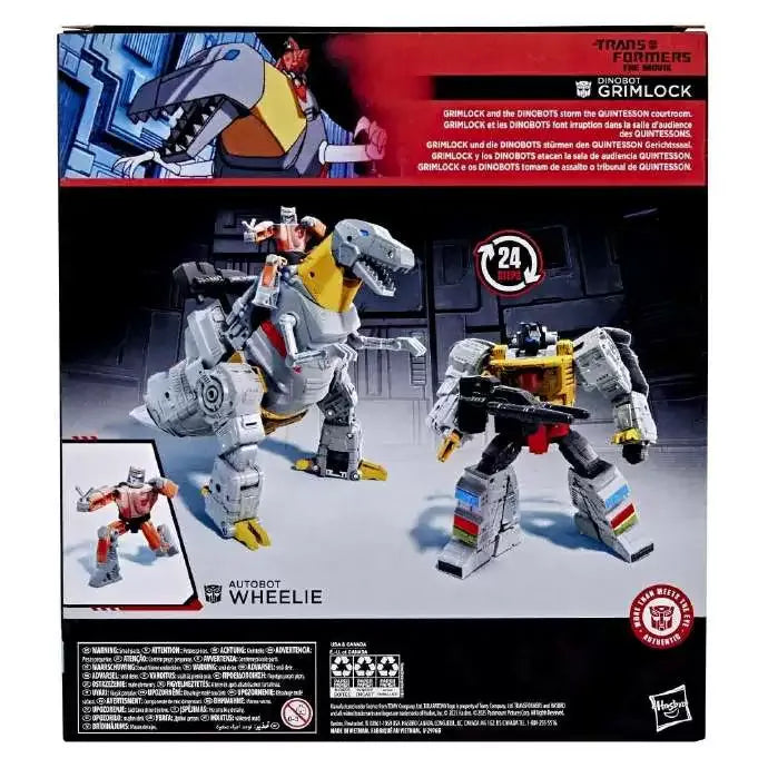 Transformers SS 86 Leader Class Dinobot Grimlock and Autobot Wheelie