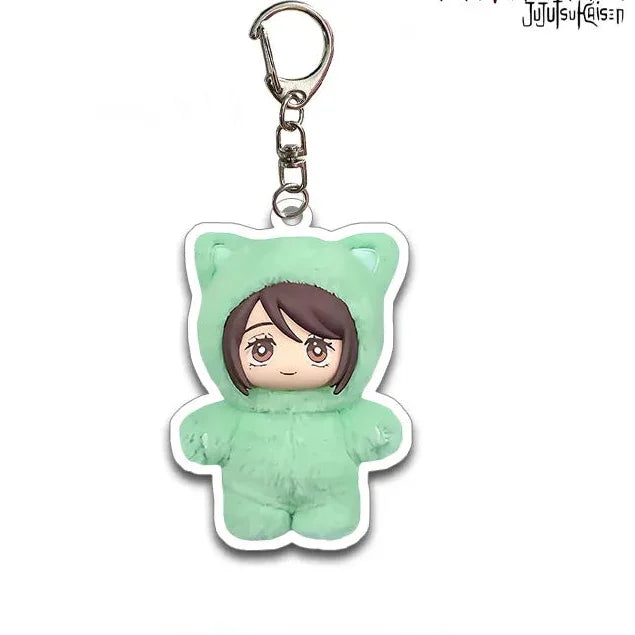Jujutsu Cat Paradise Acrylic Keychain