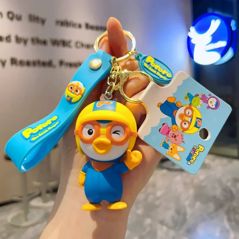 Genuine Pororo & Pals Iconic 3D Keychain