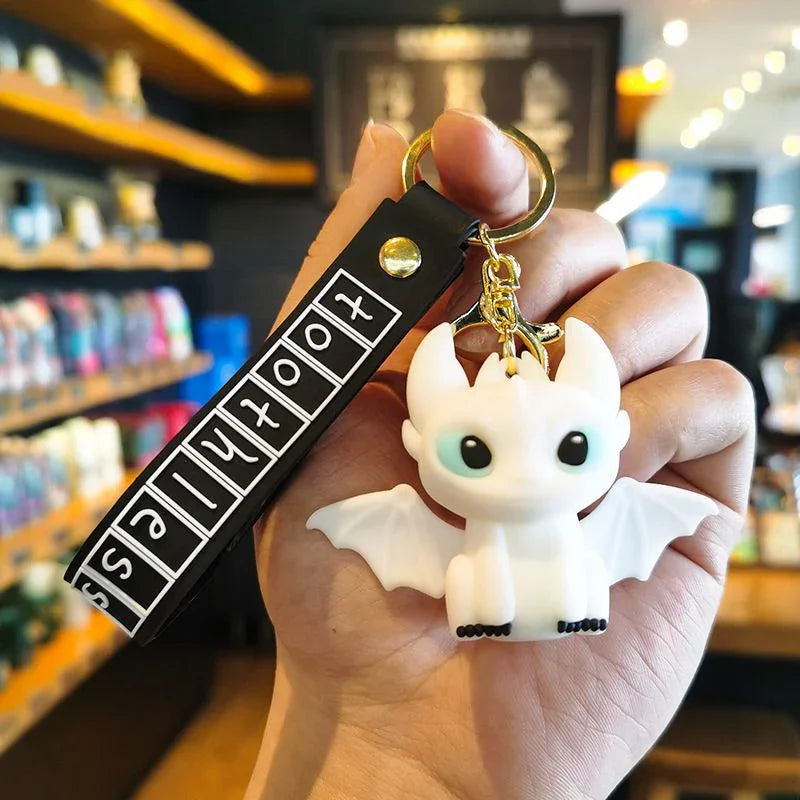 HTTYD Night & Light Fury 3D Keychain