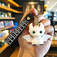 HTTYD Night & Light Fury 3D Keychain