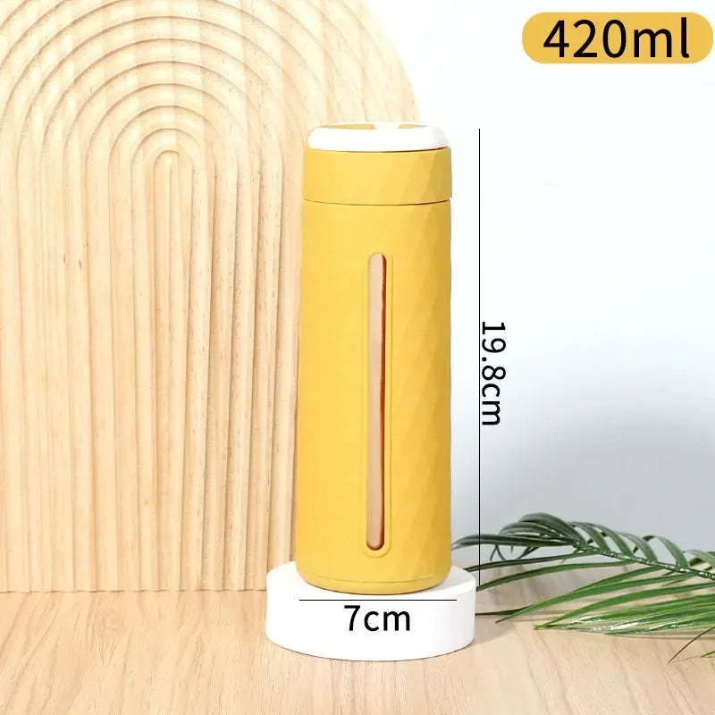Built-in Mobile Holder Water Bottle (420 ml)
