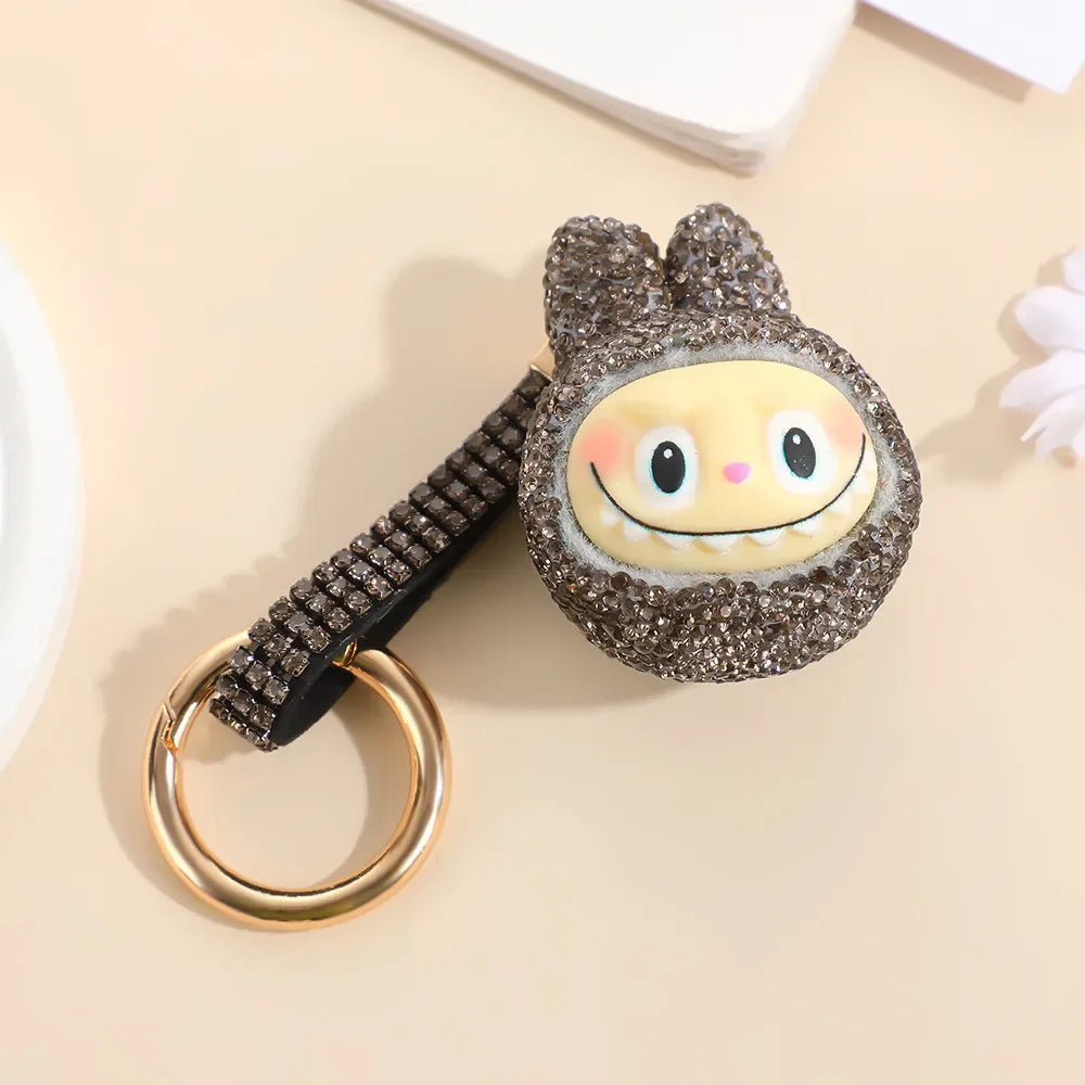 Labuboo Crystal Face Luxury Keychain