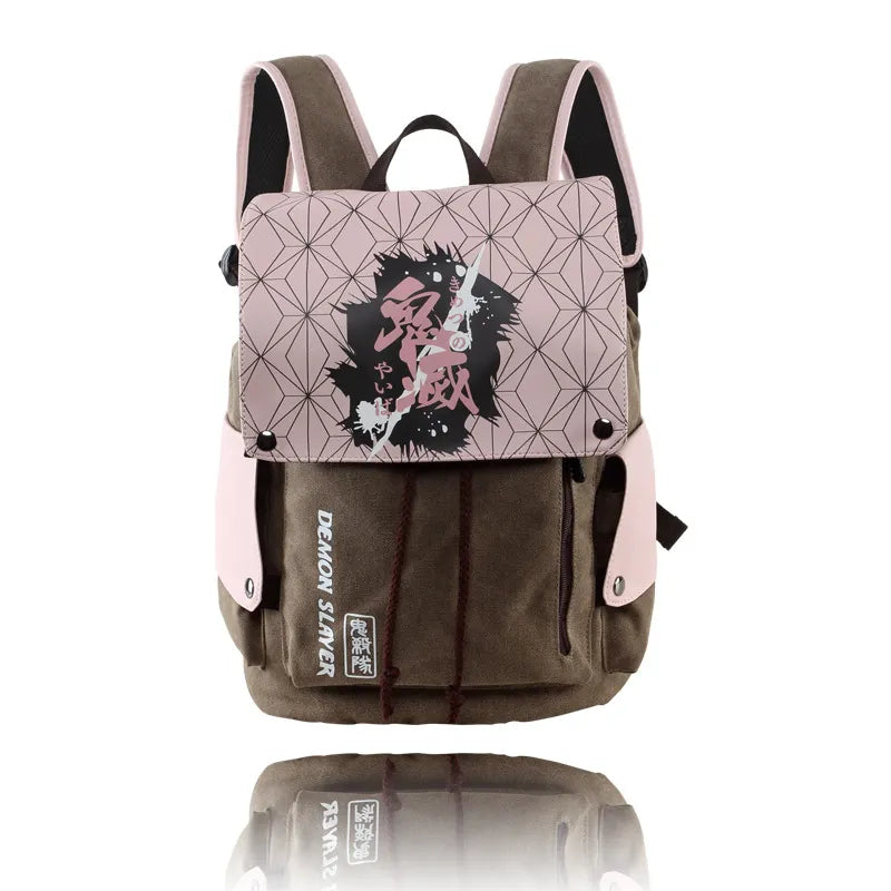 Demon Slayer Canvas Caryall Backpack