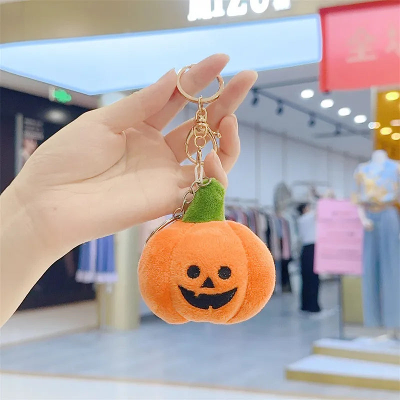 Jack-o-Soft Pumpkin Plush Keychain
