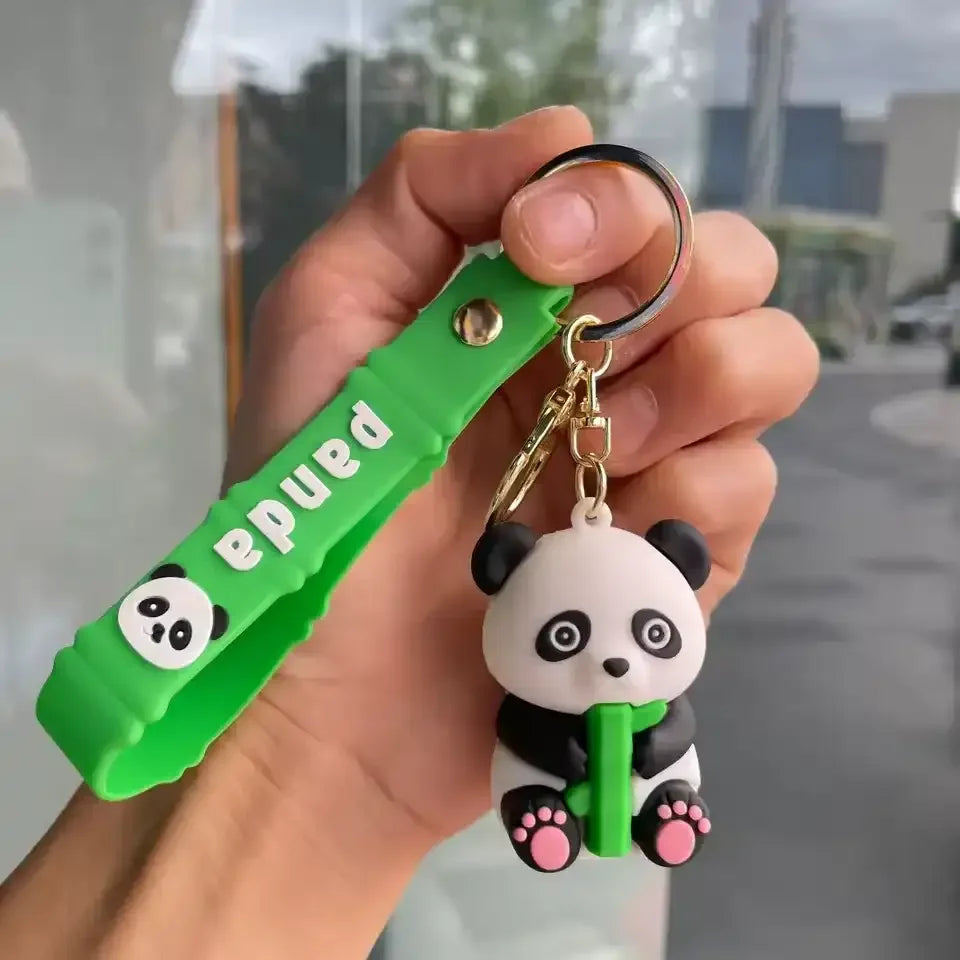 Pocket Perfect Panda 3D Keychain