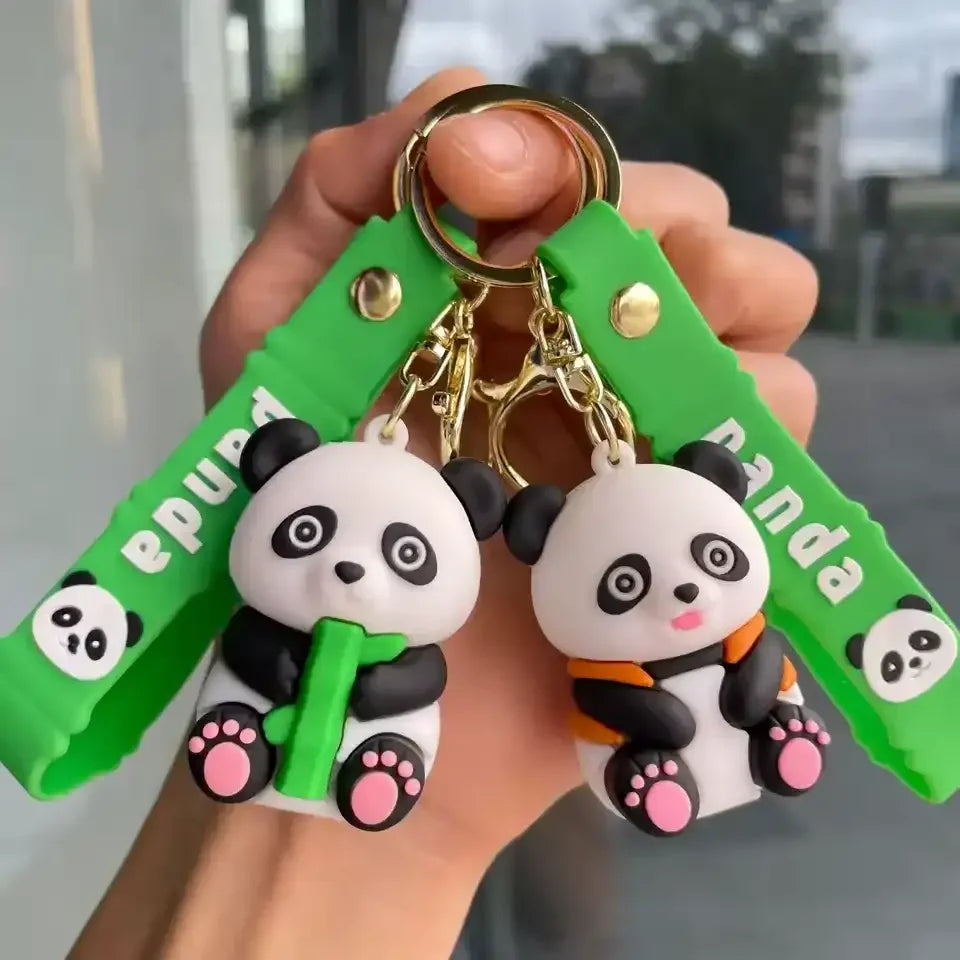 Pocket Perfect Panda 3D Keychain