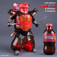 Canned Drink Robot Transformers Figurines (17 cm)