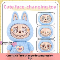 Labubu Chameleon Face Changing Keychain
