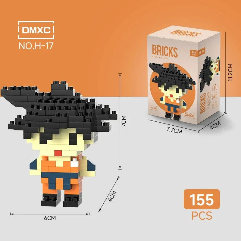 Bricks Anime Themed Micro Building Blocks