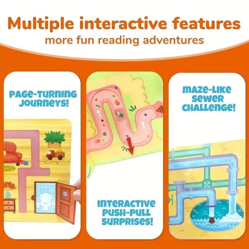 Tiger's Potty Adventure Interactive PPS Board Book