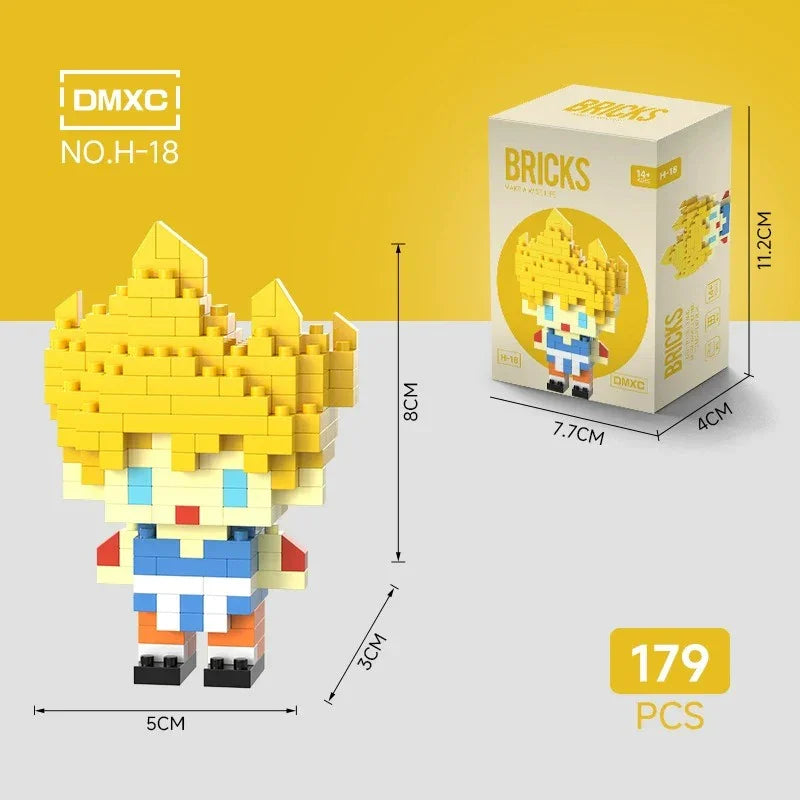 Bricks Anime Themed Micro Building Blocks