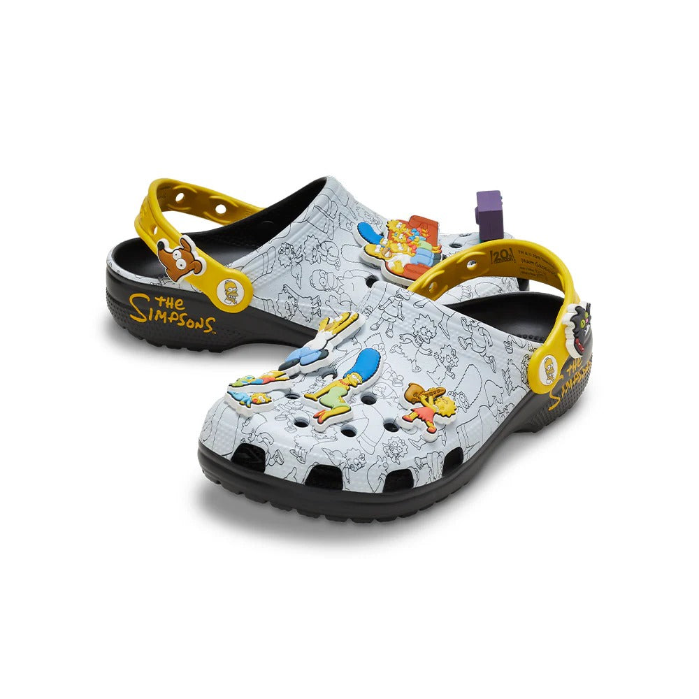 Simpsons Springfield Comfort Clogs