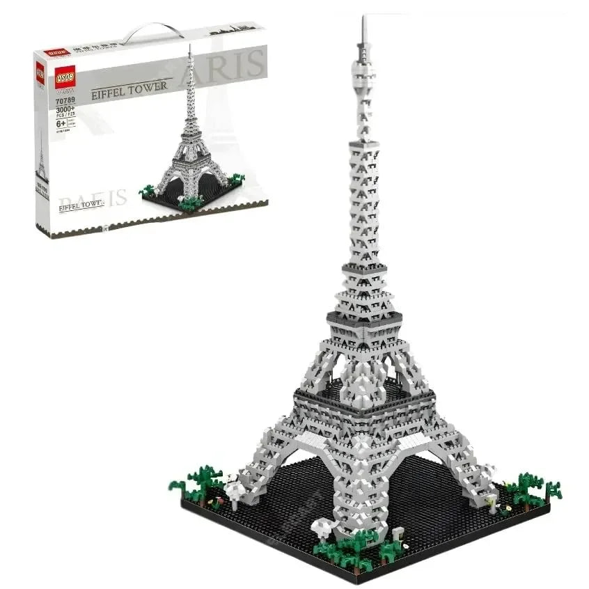 Paris Eiffel Tower Building Blocks (3000+ Pcs)