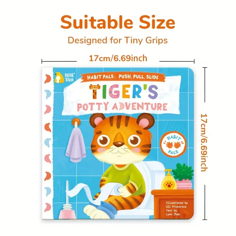 Tiger's Potty Adventure Interactive PPS Board Book